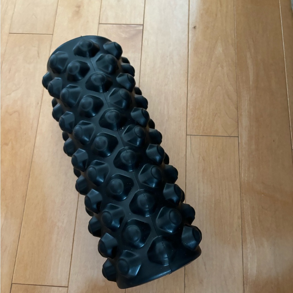 Black Textured Foam Roller